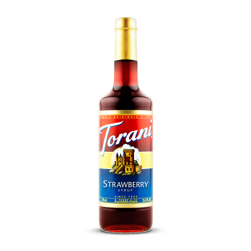 CC-340160#B Torani Strawberry Syrup 750ml