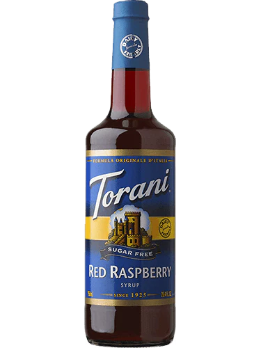 CC-340760#B Torani Sugar Free Raspberry 750ml