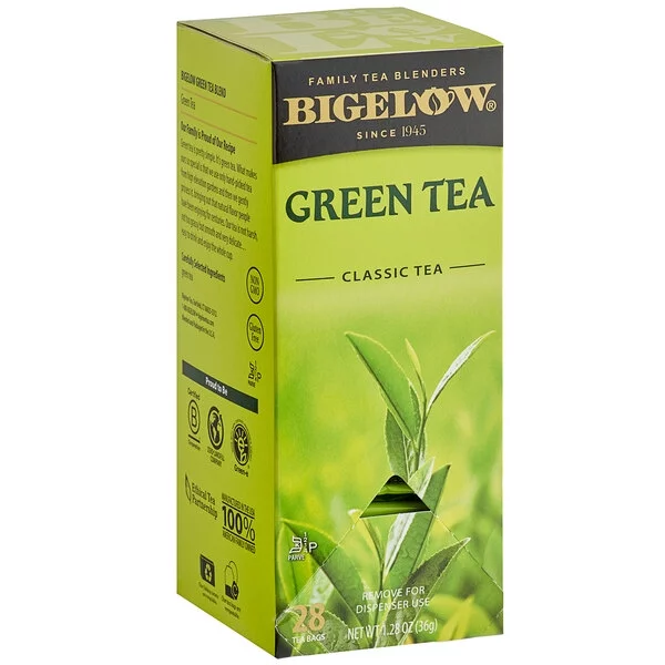 1193#B💔Bigelow Green Tea 28 sachets x 6/case