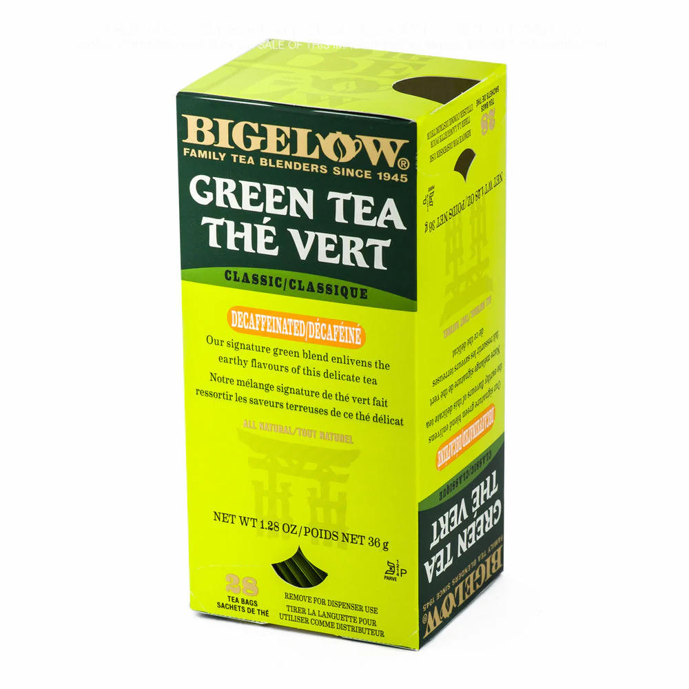 6441#B Bigelow Green Tea Decaf 28/box