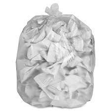 PK-3550EFC 35x50XS CLEAR Garbage Bag 100/CS