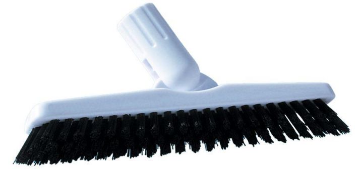 AM-3200 Grout Brush Black Bristles & White Plastic Frame