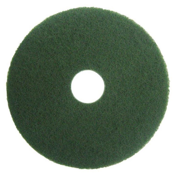 AM-A02-14#B Green Scrub Pad 14"