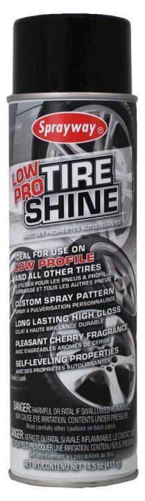 AM-SW930#B Sprayway Low Pro Tire Shine ea