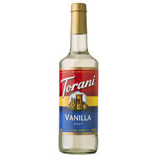 CC-340050 Torani Vanilla Syrup 750ml