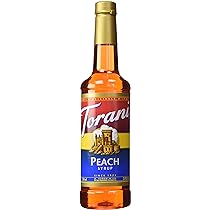 CC-340170#B Torani Peach Syrup