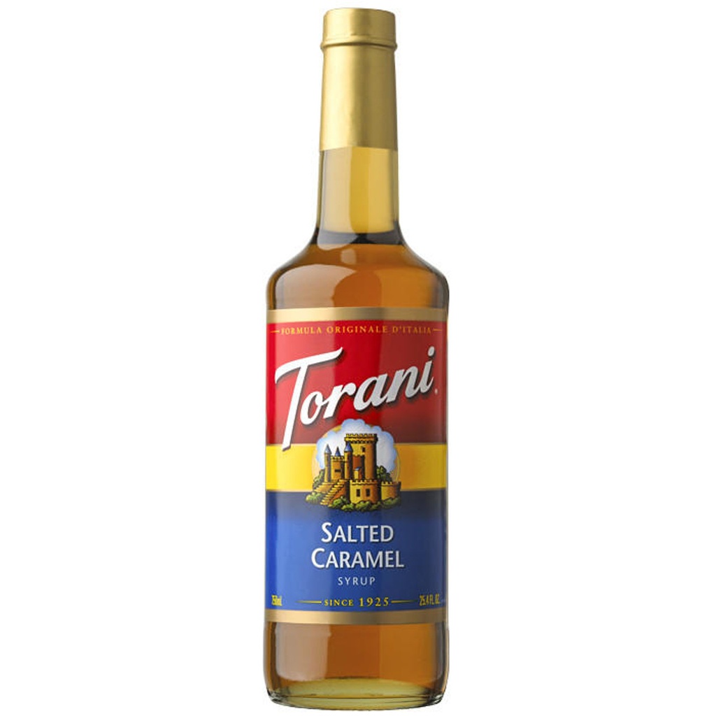 CC-340280#B Torani Salted Caramel Syrup 750ml