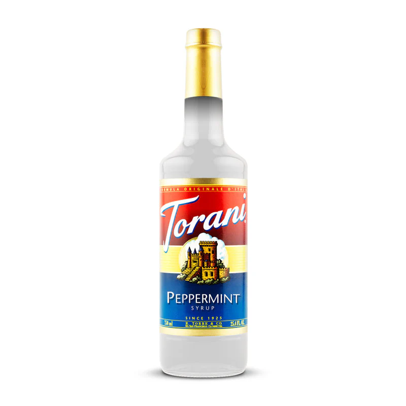 CC-340450#B Torani Peppermint Syrup 750ml