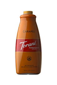 CC-341390#B Torani Caramel Sauce 64oz
