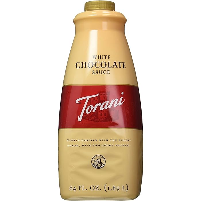 CC-341410#B Torani White Chocolate Sauce  64oz