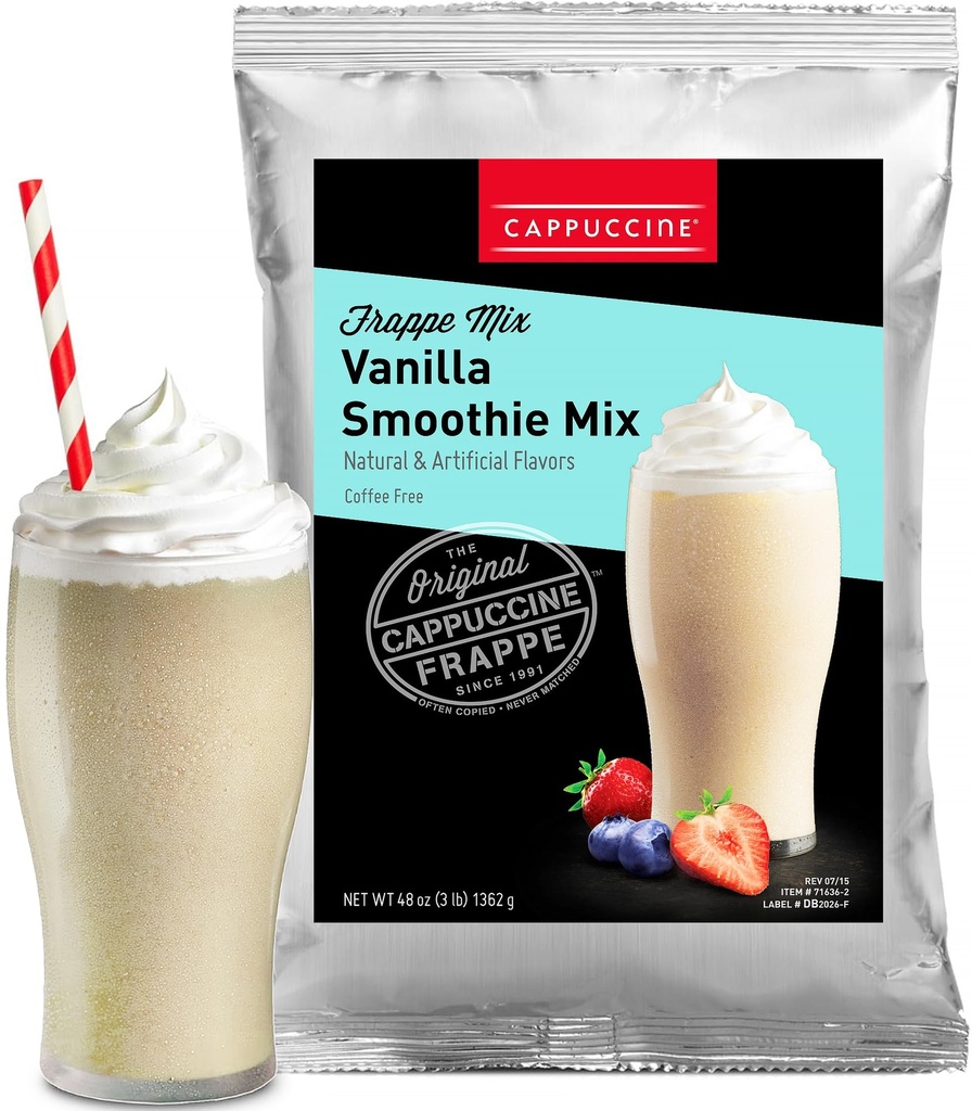 CC-346120#B💔 Cappuccine Vanilla Smoothie Frappe Mix