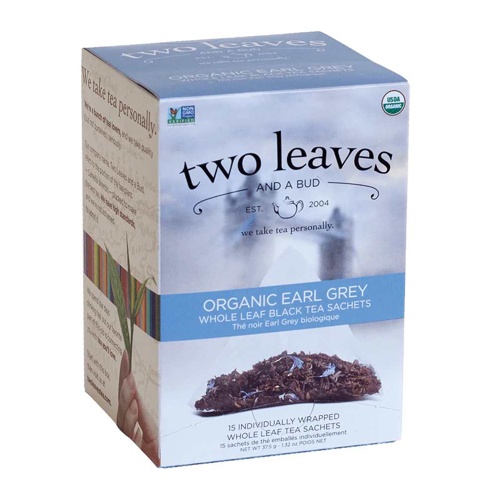 CC-365250 Two Leaves Organic Earl Grey 15's