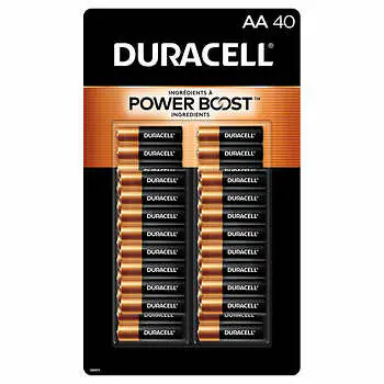 COS-6700 Duracell AA Batteries 40pk