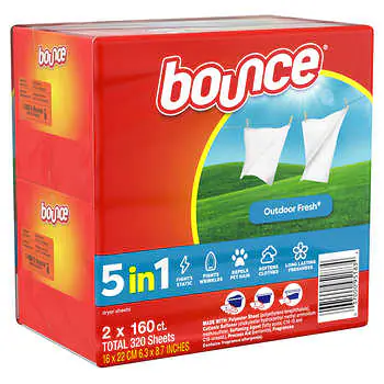 COS-989 Bounce Sheets 320/Box