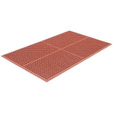 EDM-COMPLT3X5 Competitor Series Light Grease Proof 3x5ft Burnt Orange Mat