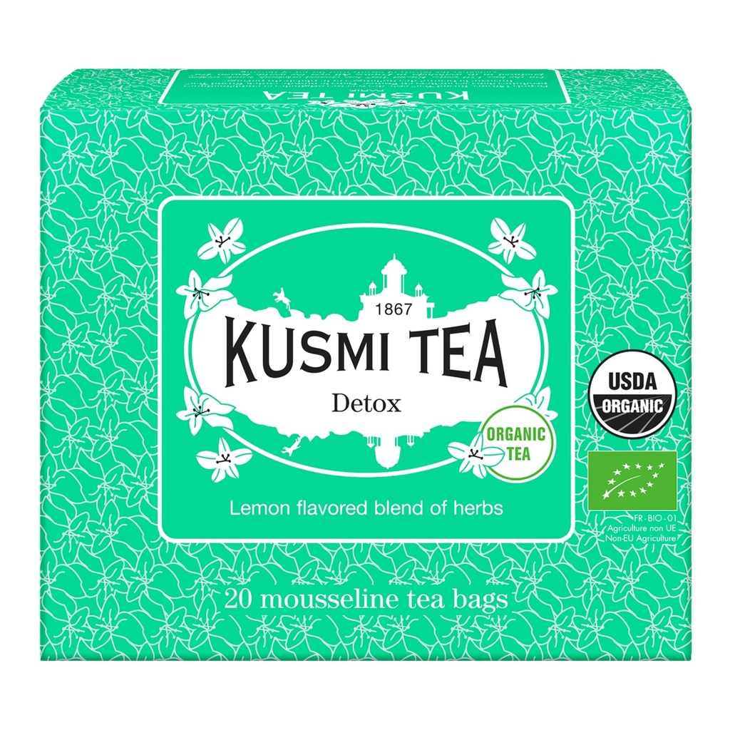 EE-KM2318 Kusmi Detox Organic Tea Retail 20/box