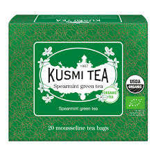 EE-KM2356 Kusmi Spearmint Green Organic Tea 20/Box 