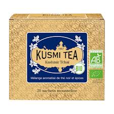 EE-KM3253 Kusmi Kashmir Tchai Organic Tea 100g Metal Tin 