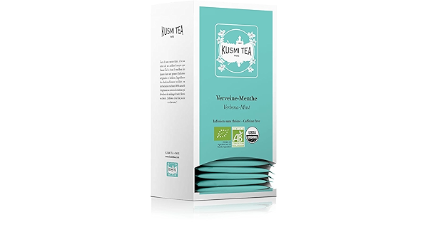 EE-KM8025 Kusmi Verbena Mint Organic Tea 25/box