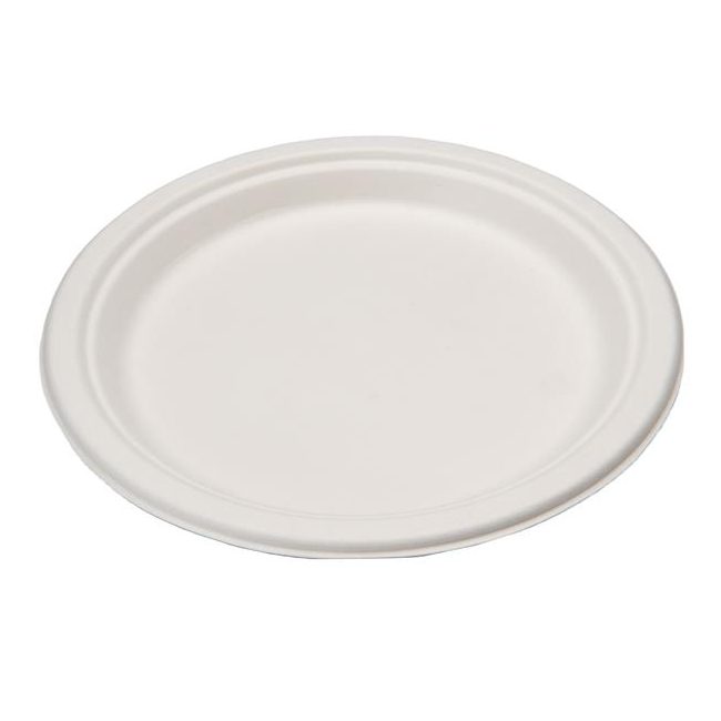 EP-013P Eco-Packaging 9" Sugar Cane Plate 500/cs