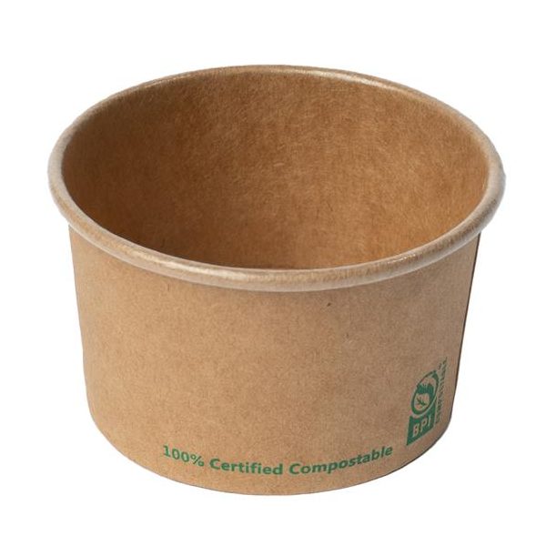 EP-BPB03 Eco-Packaging 3oz Comp Kraft Portion Cup 1000/cs