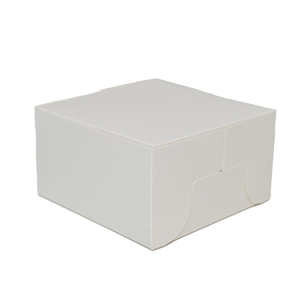 EP-C8663 Eco-Packaging Cake Box 6.25X6.25X3.5- 250/pack