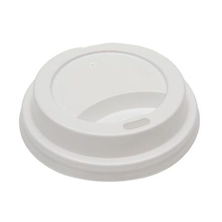 EP-HCL80W Lid for 8oz Paper Hot Cup White 1000/cs - 4399