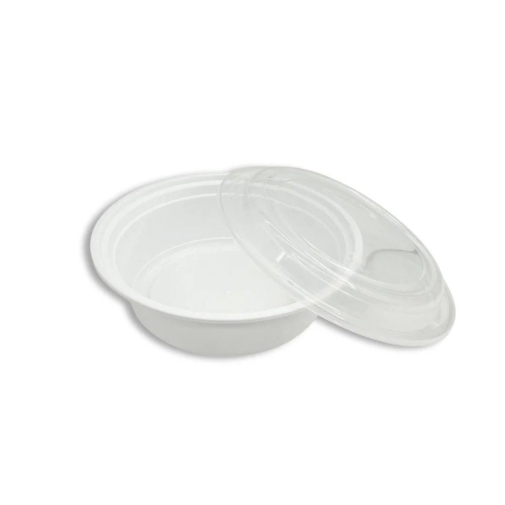 EP-PP-RD32W Eco-Packaging Round Container WHT 32oz 150/cs