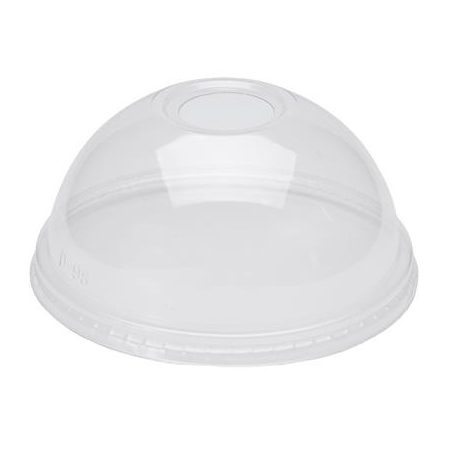 EP-RPET-D98 Eco Packaging Clear Dome Cold Cup Lid, PET,  1000/cs