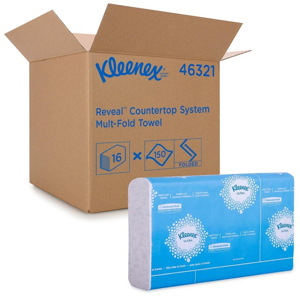 FOR-101203 46321 Kleenex Reveal Hand Towel 2400/CS