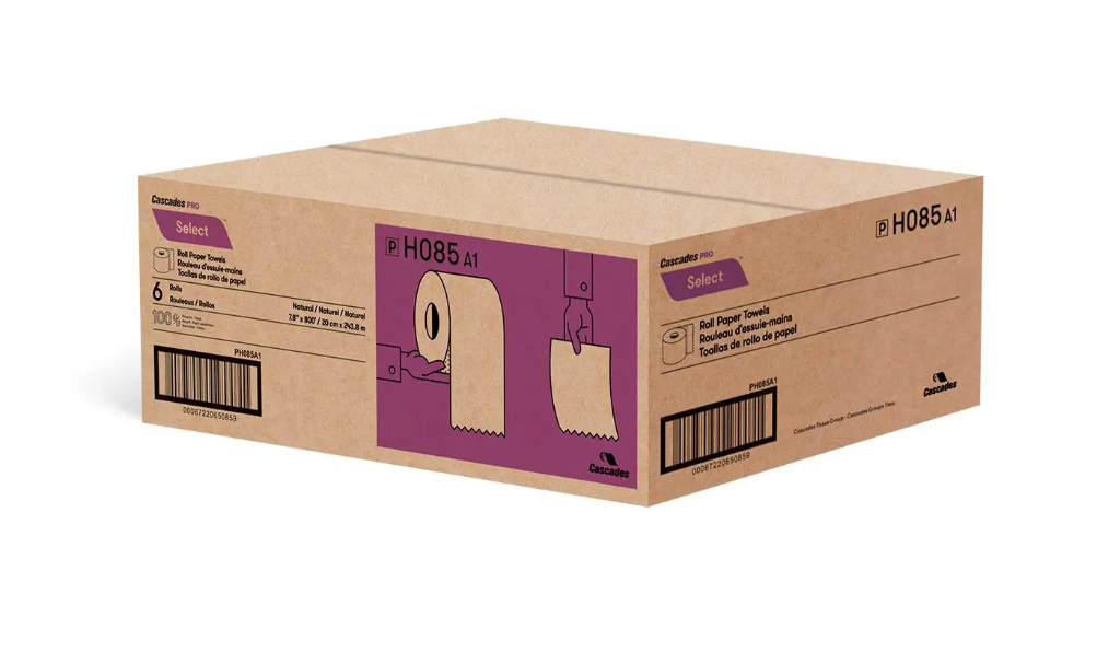 FOR-102069 H085 Select Roll Towel 800 Per Roll 6/cs