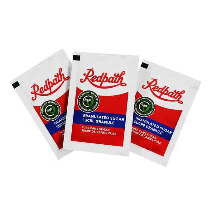 FOR-125362 Redpath Sugar Portions 1000/cs