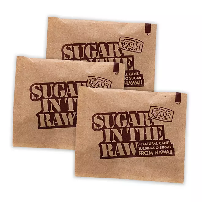 FOR-125880 Plantation Sugar in the Raw Envelopes 3.5kg