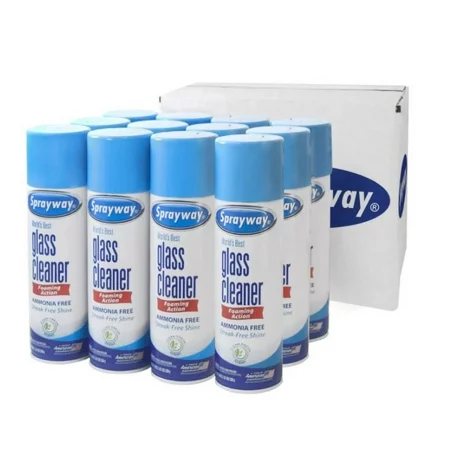 FOR-152841#B Sprayway Foaming Aerosol Glass Cleaner