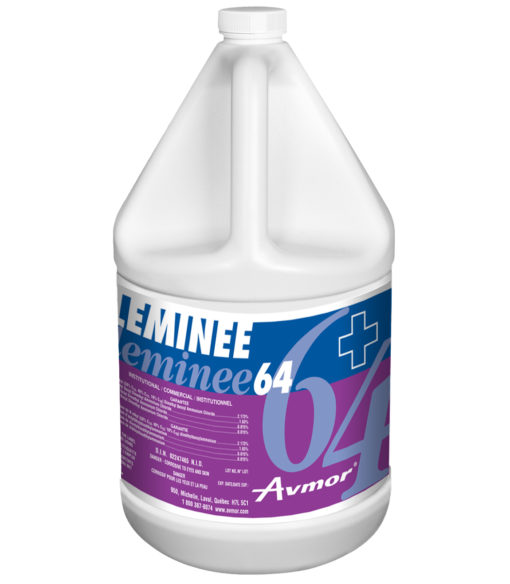 FOR-158457 Leminee 64 Neutral Cleaner + Disinfectant 4L @ 4/case