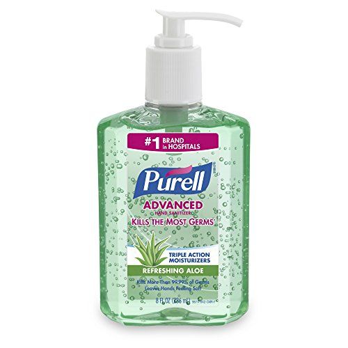 FOR-159224#B Purell 9674-12 Hand Sanitizer W/Aloe 8oz