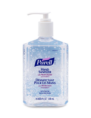 FOR-159695#B Purell 9652-12 Gel Hand Sanitizer 8oz Pump