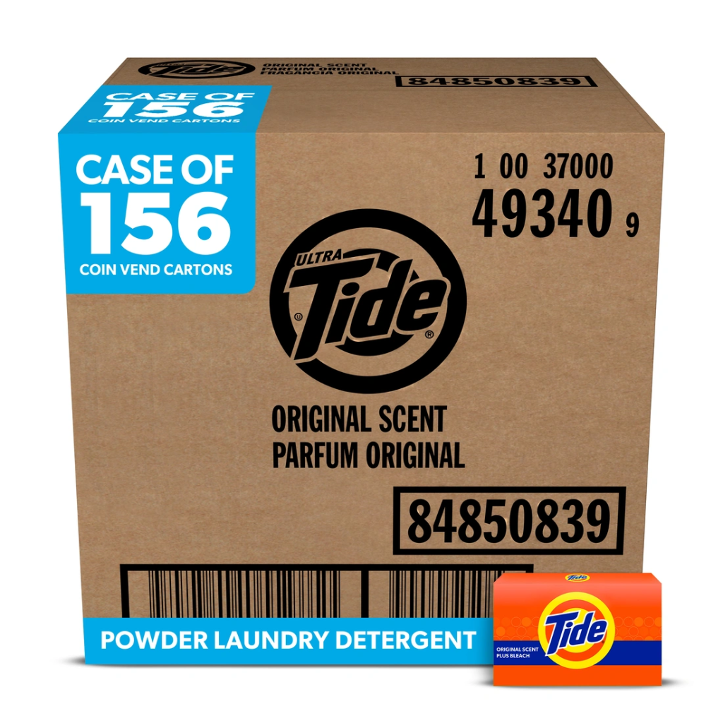 FOR-176103#B Tide Ultra Detergent Vending Pack 156 per case