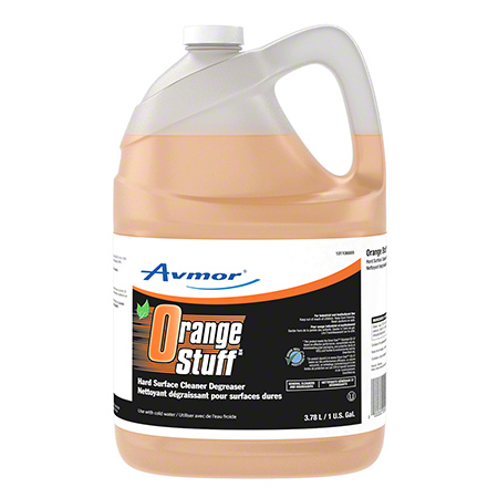 FOR-252059#B Avmor Orange Stuff Hard Surface Cleaner/Degreaser 4 Litres