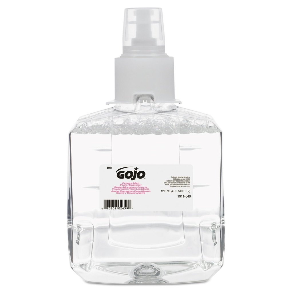 FOR-259188#B Gojo 1911-02 Foam Hand Soap for LTX Dispenser