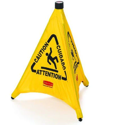 FOR-341038#B Pop up Yellow Safety Cones 20 in