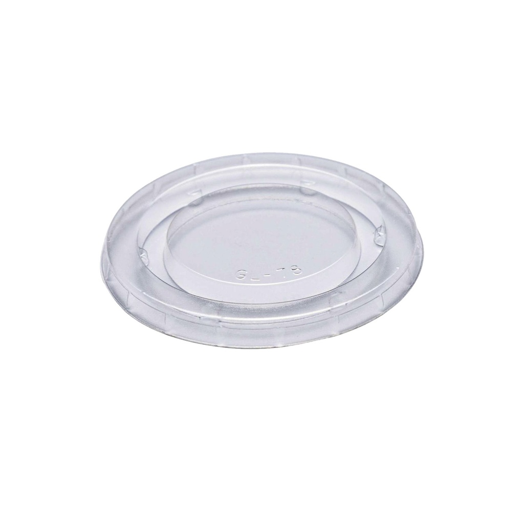 GC-50101L Green Century 2oz PLA lid for 2oz portion cup 2000/case