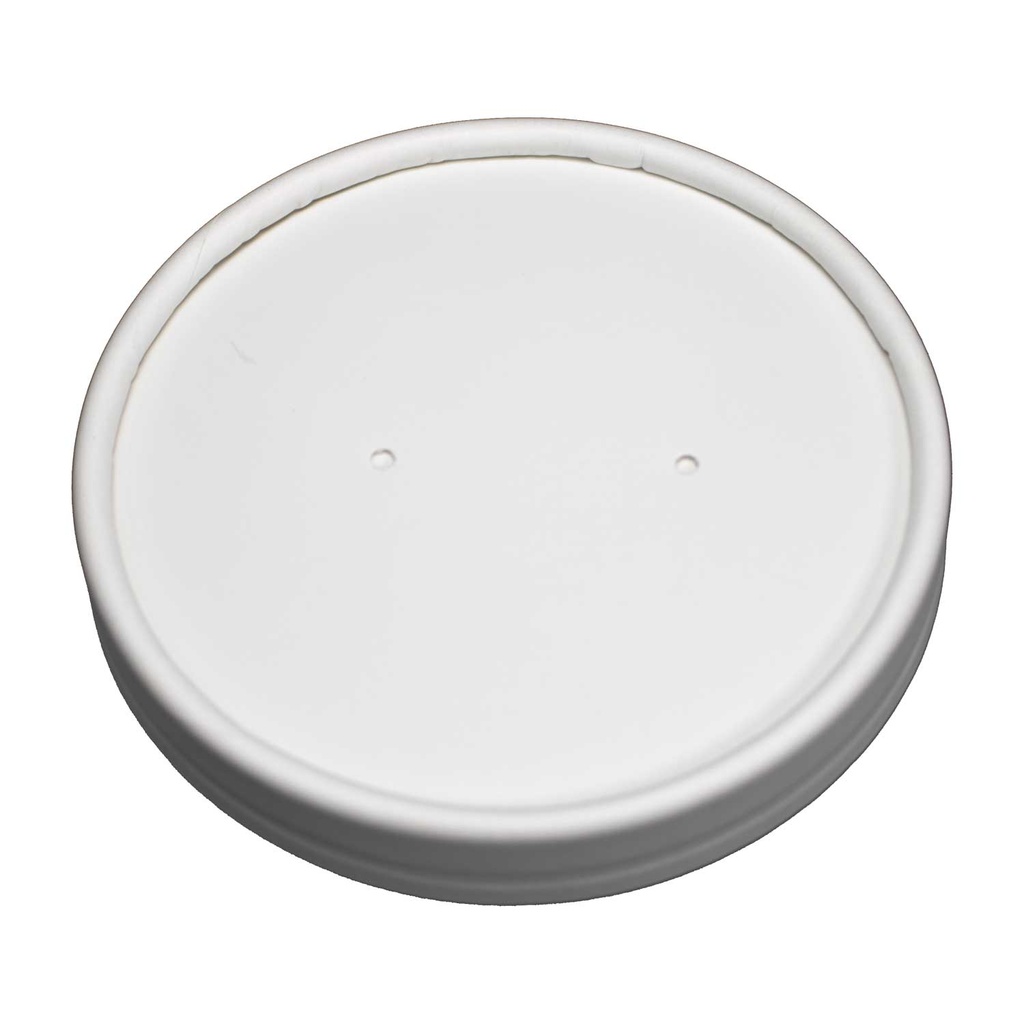 GC-80287 Green Century 80287 16oz White Deluxe Bowl Paper Lid 500/cs