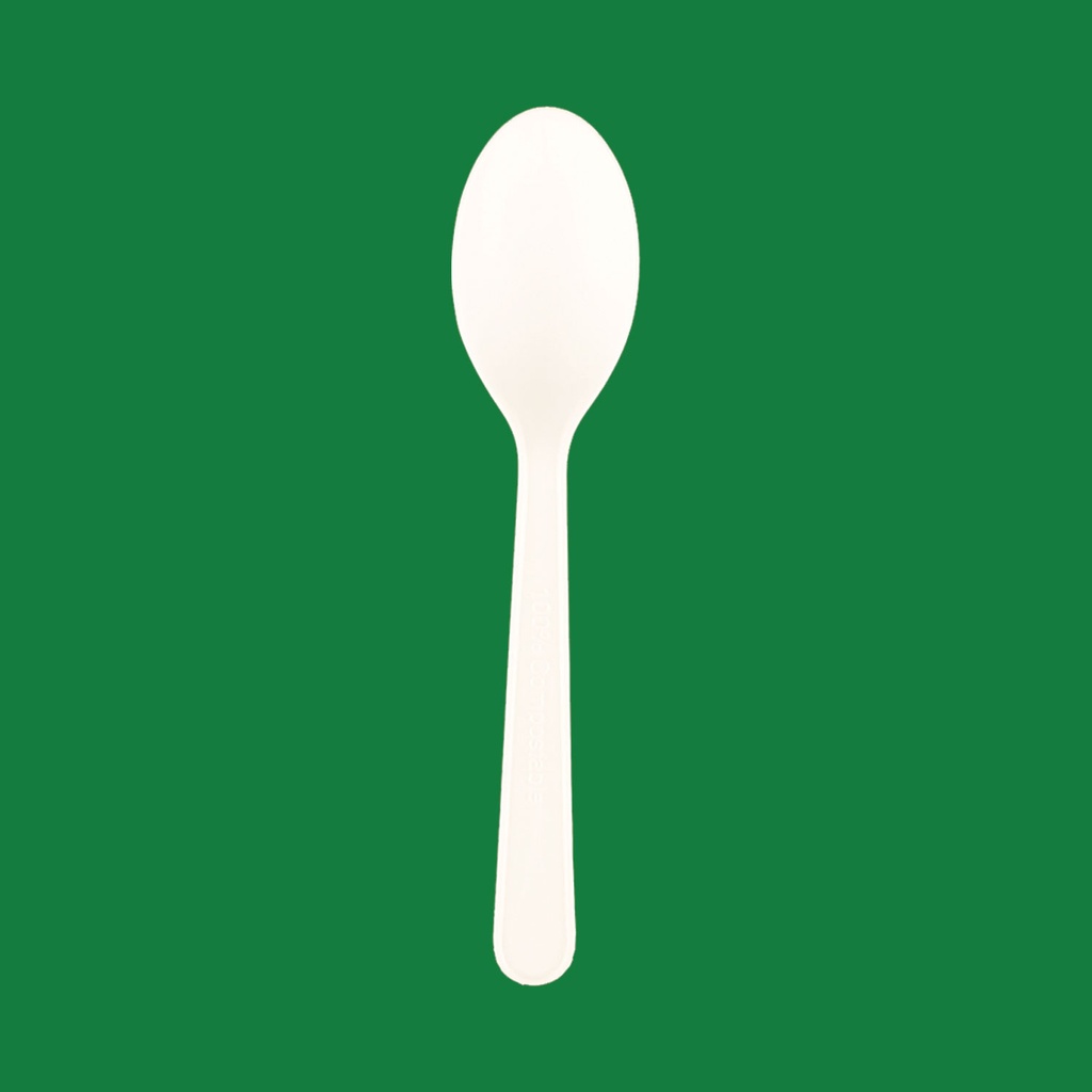 GC-80667 Green Century 5" CPLA Ice cream Tasting Spoon 1000/case