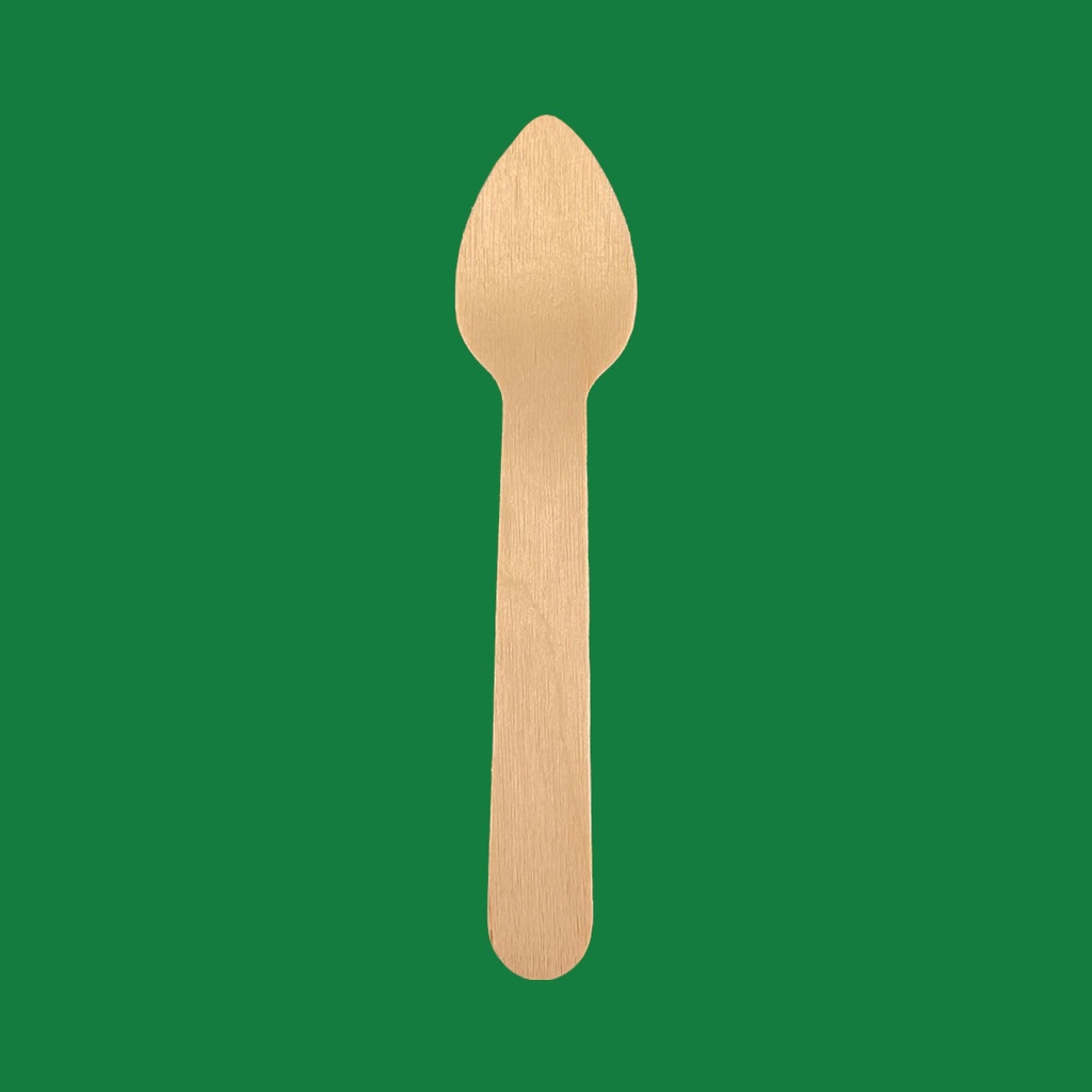 GC-80684 Green Century 4" Birchwood Spoon 2000/case