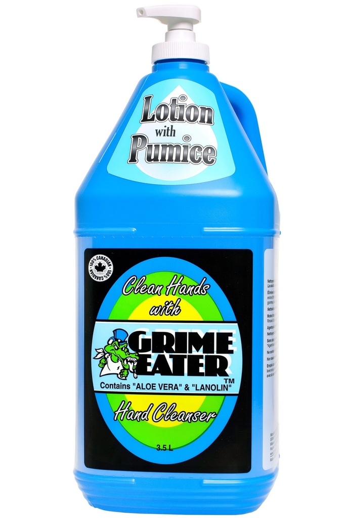 GE-4-04#B Grime Eater Hand Cleaner LOTION with PUMICE 3.5L/pump