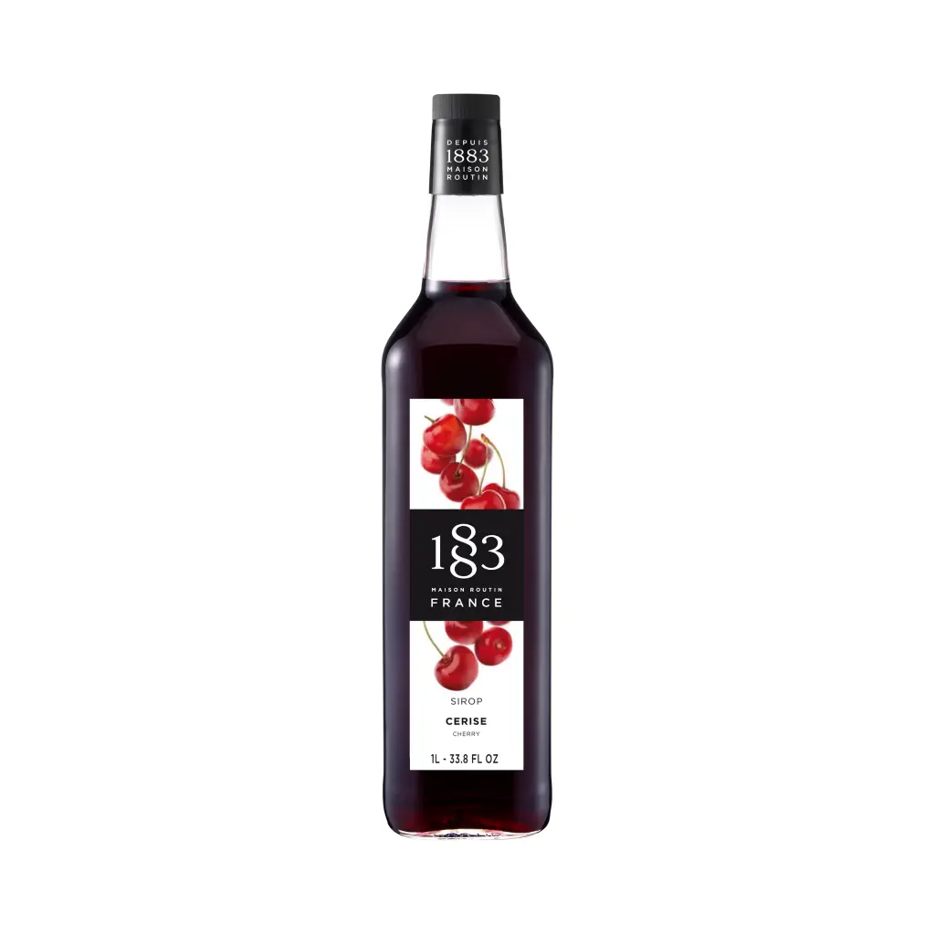 GH-181640#B 1883 Cherry syrup -1 L glass bottle