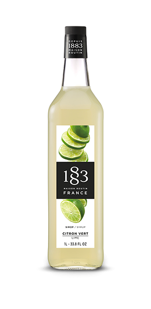 GH-181642#B 1883 Lime Syrup 1L glass bottle