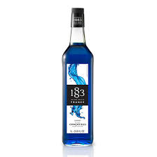 GH-181643#B 1883 Blue Curacao Syrup 1 L bottle