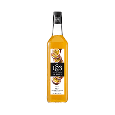 GH-181646#B 1883 Passion Fruit Syrup 1 L glass bottle